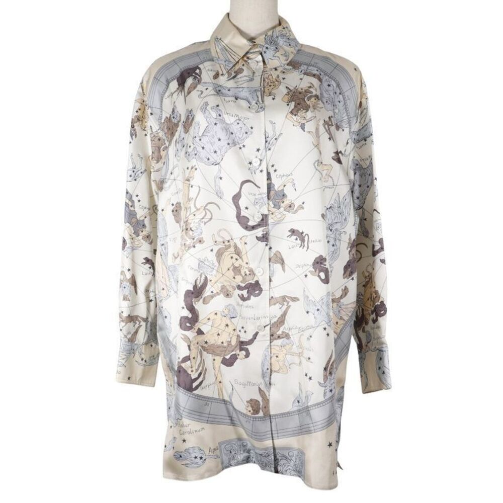Hermes Constellation Pattern Margiela Period Silk… - image 1